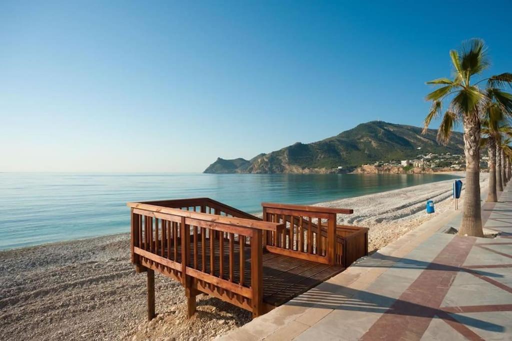 Soleado Apartamento Con Piscina Y Terraza Privada. El Albir Екстериор снимка